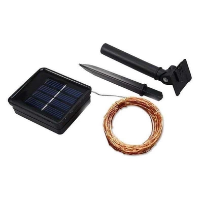 Battery Powered Solar Powered Outdoor String Lights Decorations Waterproof Lamp